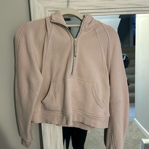 Lululemon cropped scuba hoodie